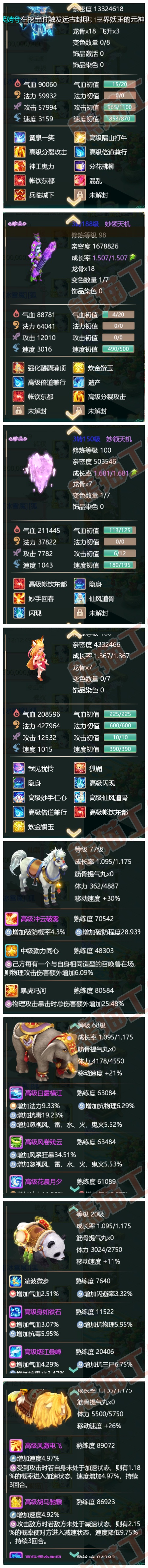 73650大话西游账号详情图5 73650大话西游账号详情图5