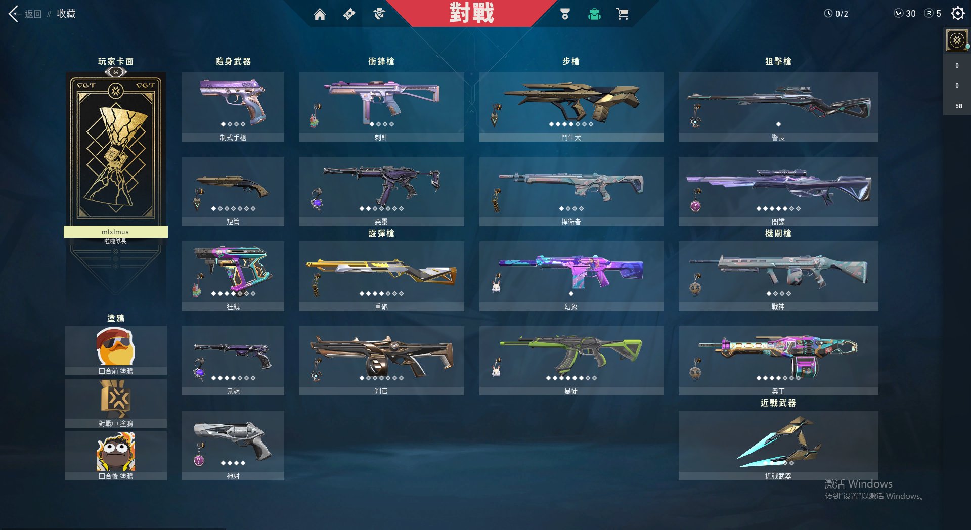 WA10301瓦罗兰特账号详情图5 WA10301瓦罗兰特账号详情图5