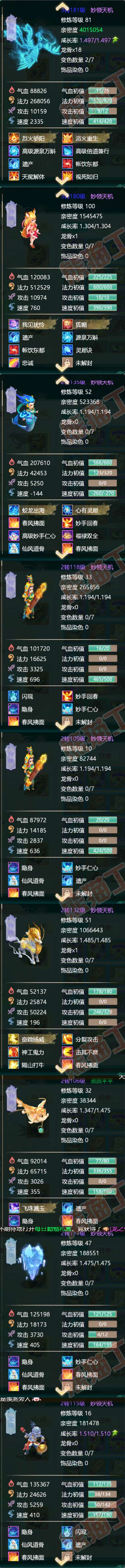 91695大话西游账号详情图9