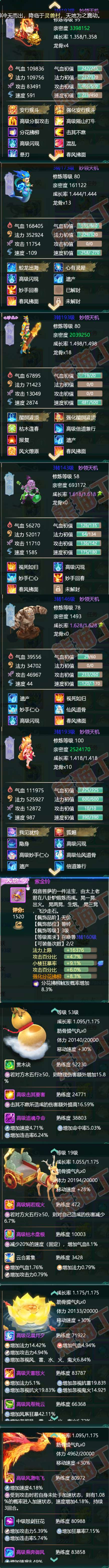 33163大话西游账号详情图5