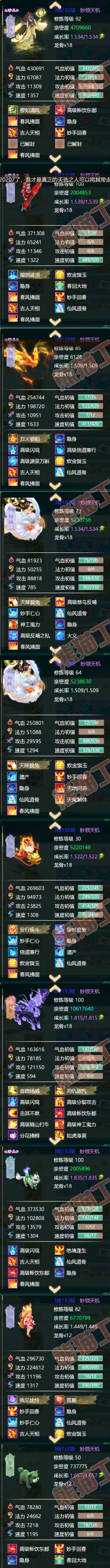 07741大话西游账号详情图6