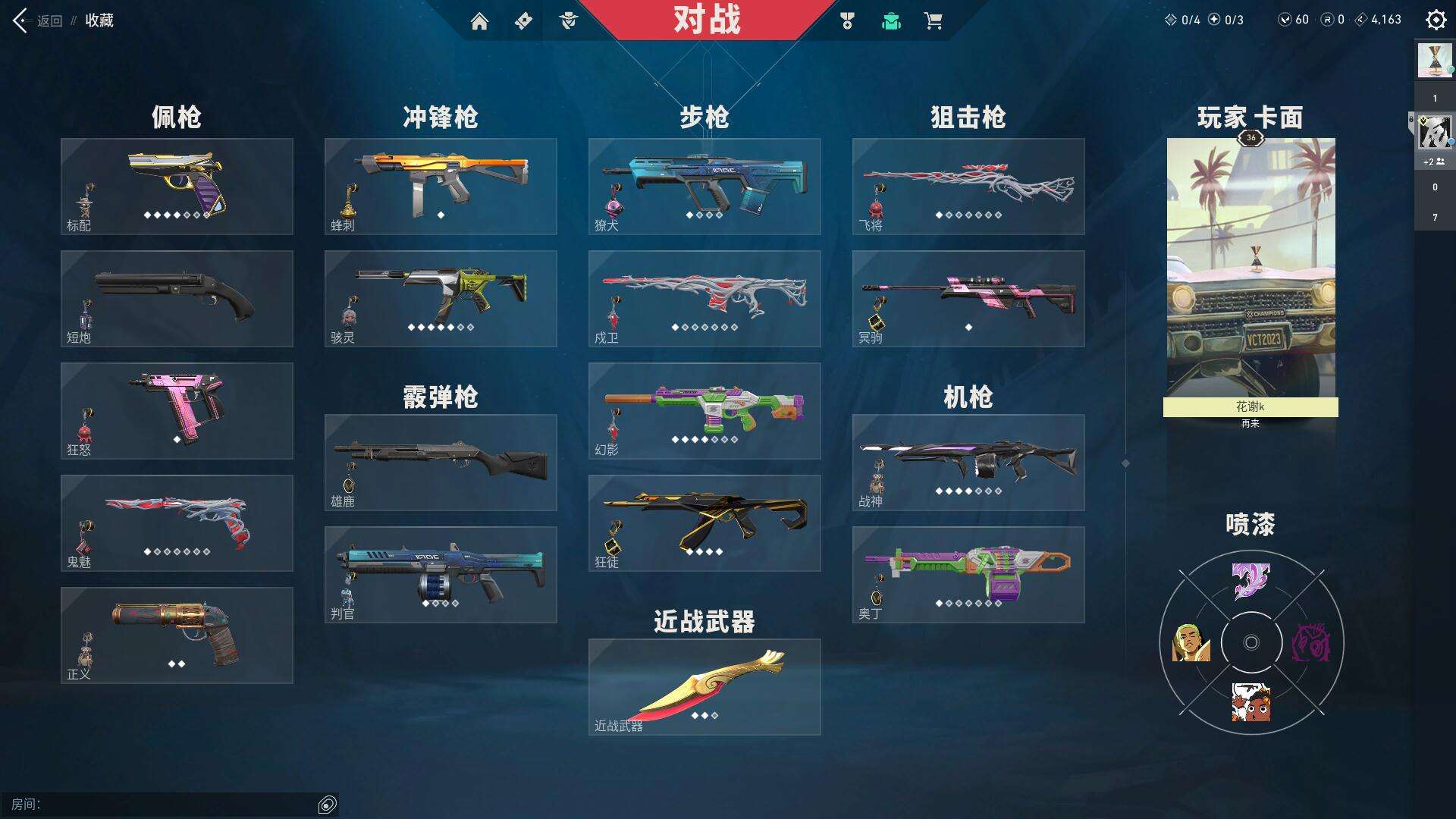 WWQ10315无畏契约账号详情图1 WWQ10315无畏契约账号详情图1