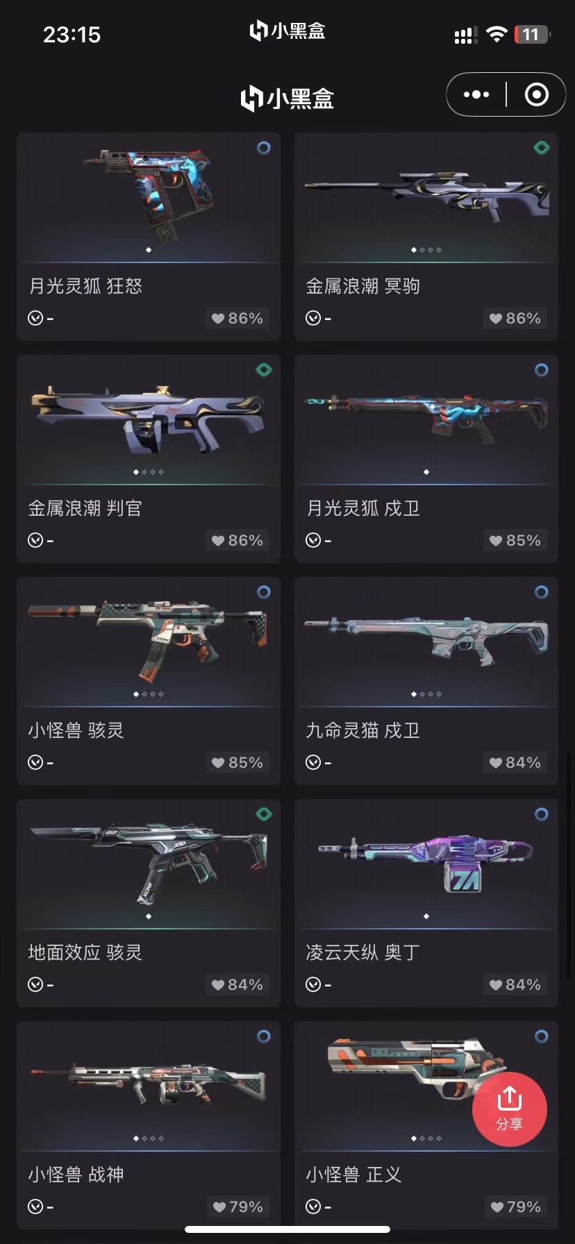 WA12041瓦罗兰特账号详情图4 WA12041瓦罗兰特账号详情图4