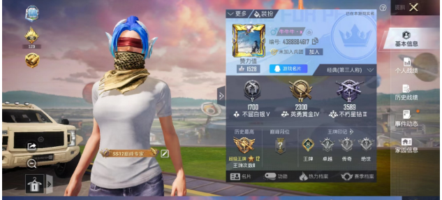 HP1139818和平精英账号详情图1