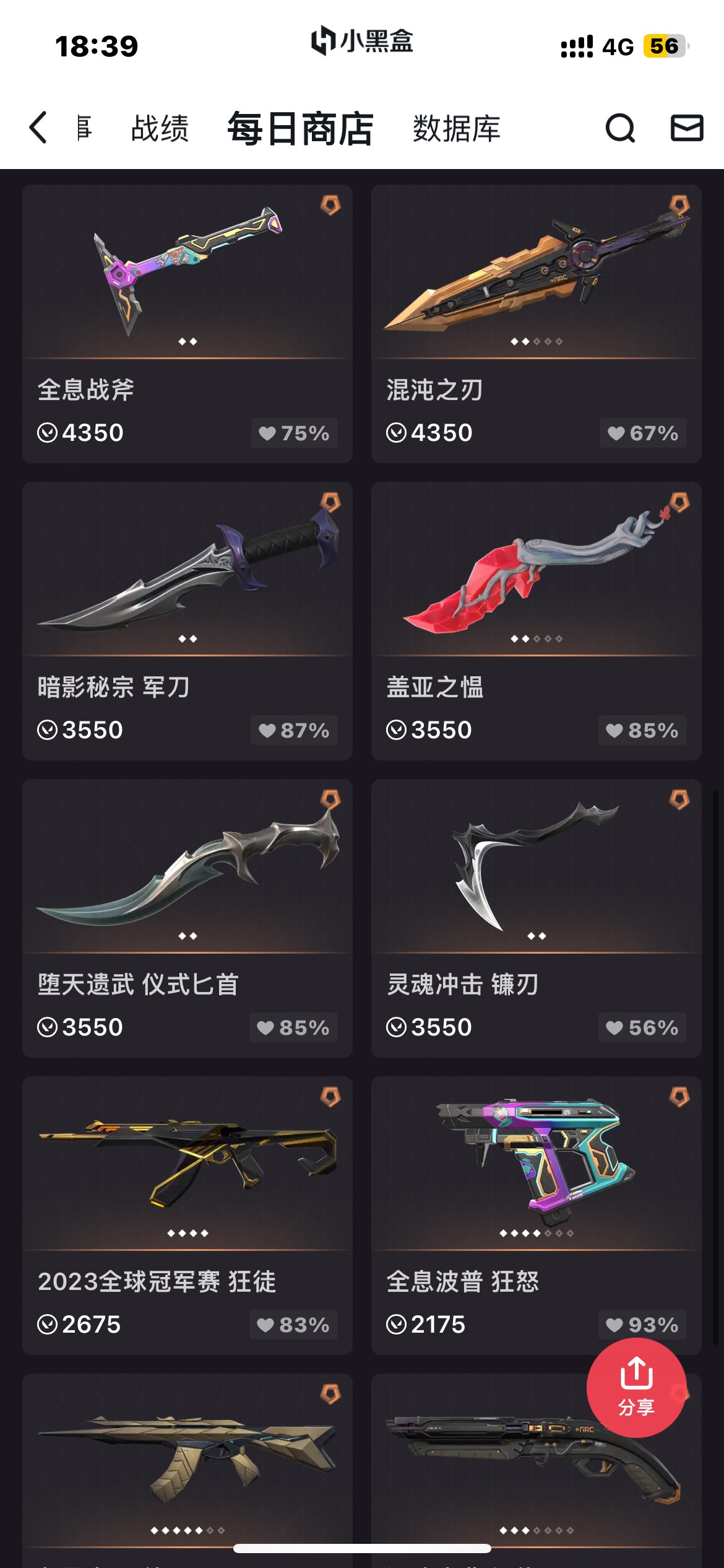 WA12664瓦罗兰特账号详情图6 WA12664瓦罗兰特账号详情图6