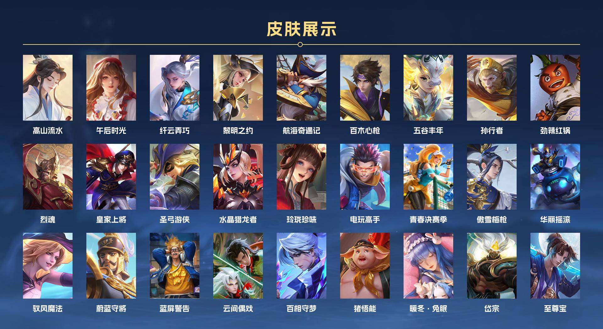 WZ288595王者荣耀账号详情图2 WZ288595王者荣耀账号详情图2