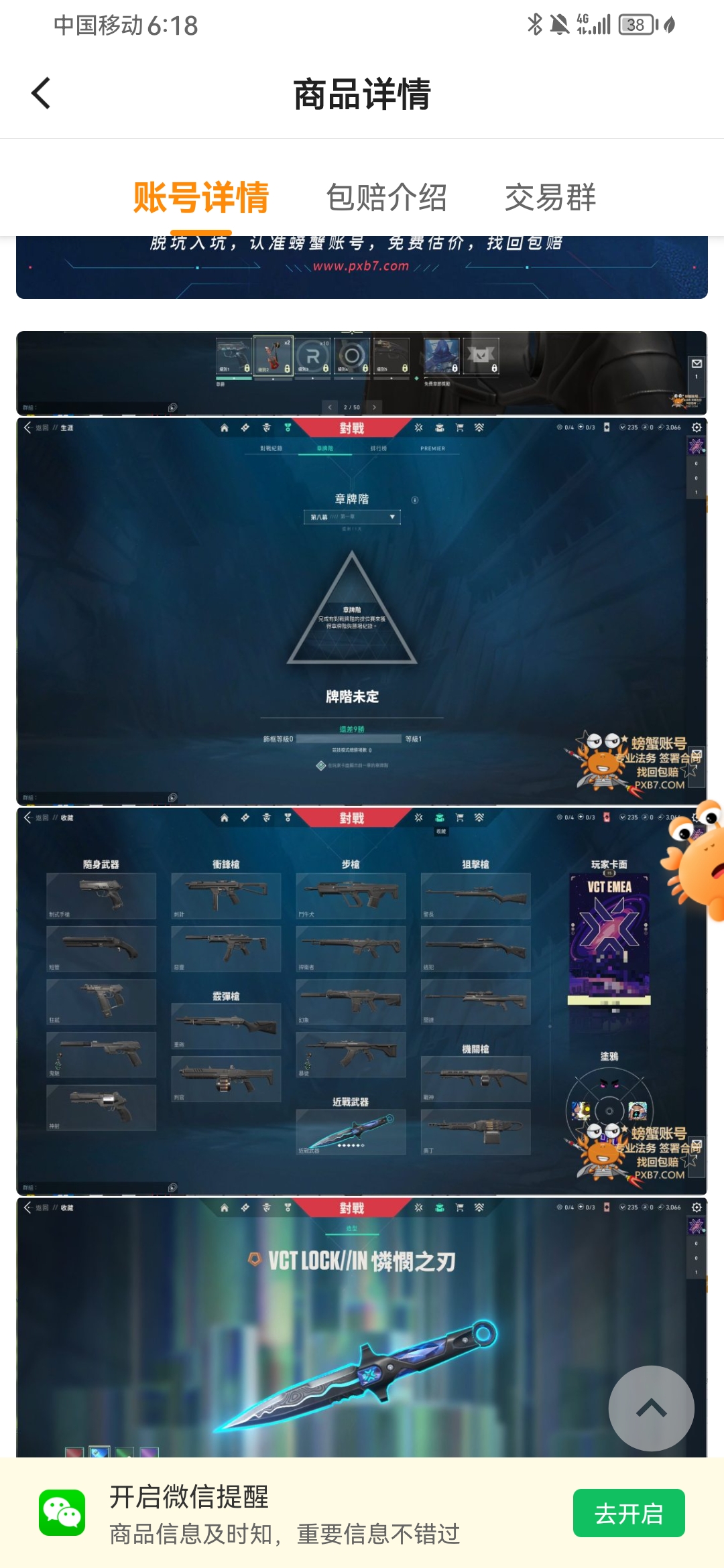WA20239瓦罗兰特账号详情图2