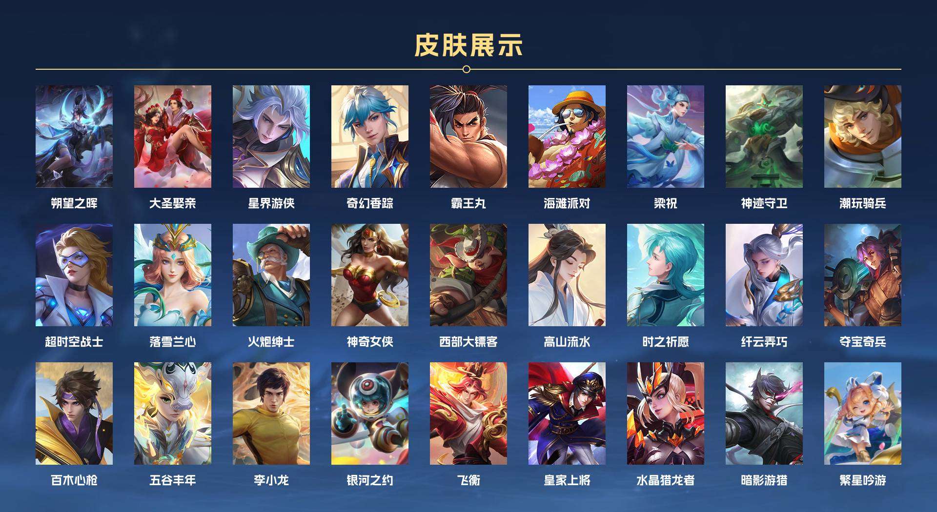 WZ2105645王者荣耀账号详情图2 WZ2105645王者荣耀账号详情图2