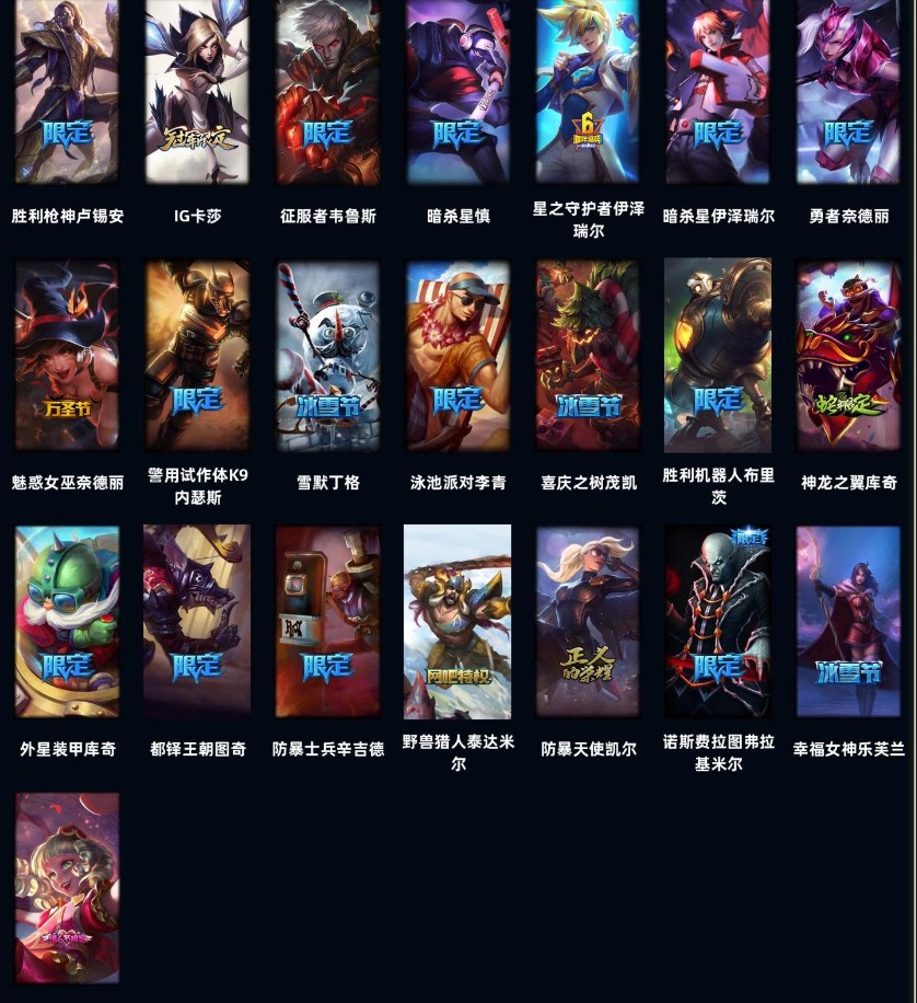 LOL24702英雄联盟账号详情图2 LOL24702英雄联盟账号详情图2