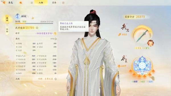 射雕账号官服官服成男 金重剑9金卡 几乎满探索 梦华录全满2金武学5.5W武学2.5W装评 具体详细请看图