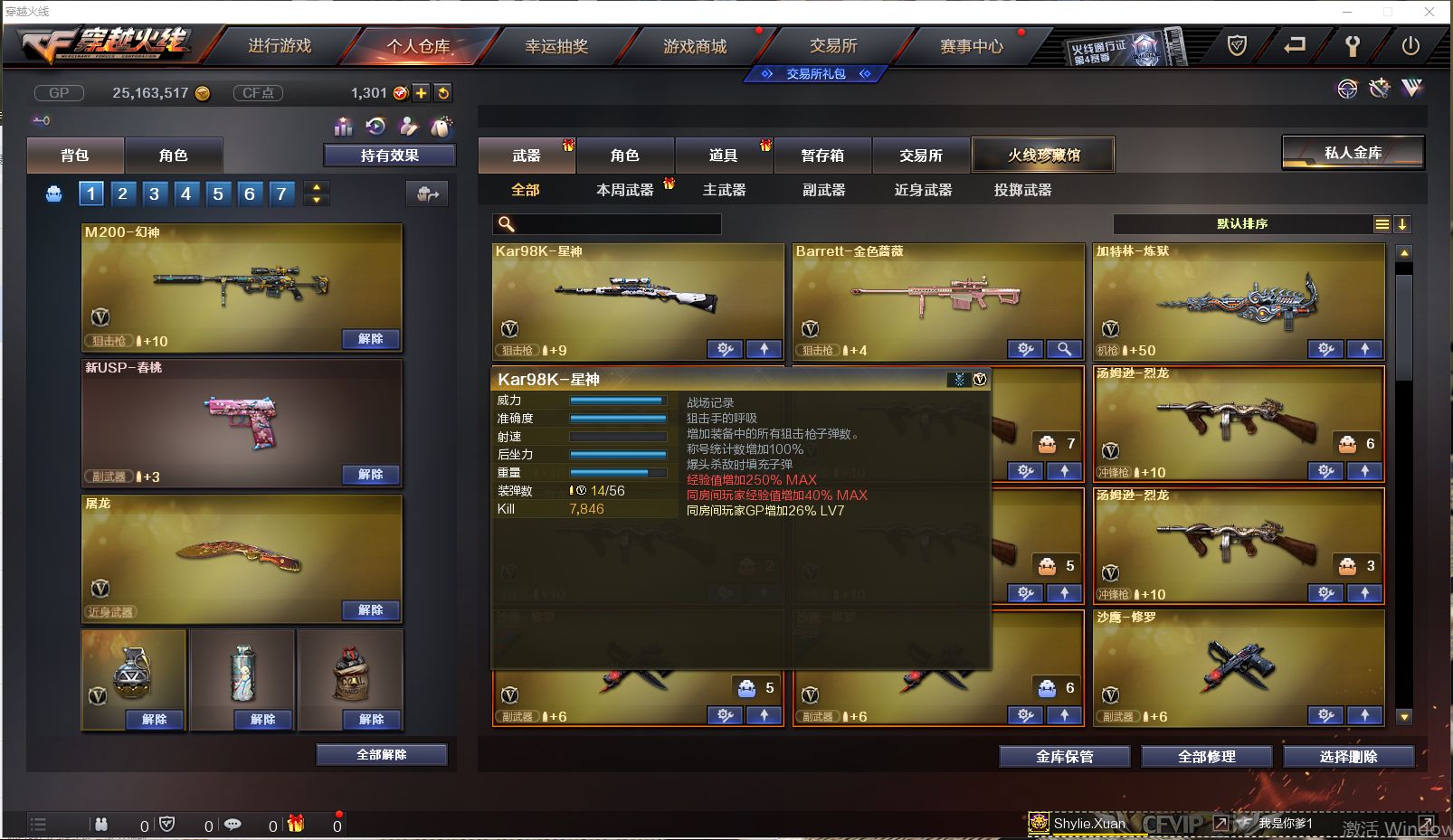 CF234873穿越火线账号详情图15 CF234873穿越火线账号详情图15