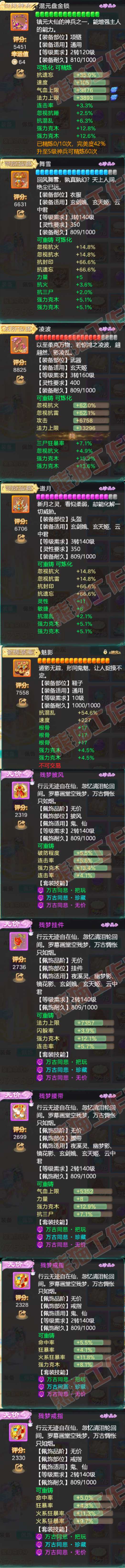 75490大话西游账号详情图4