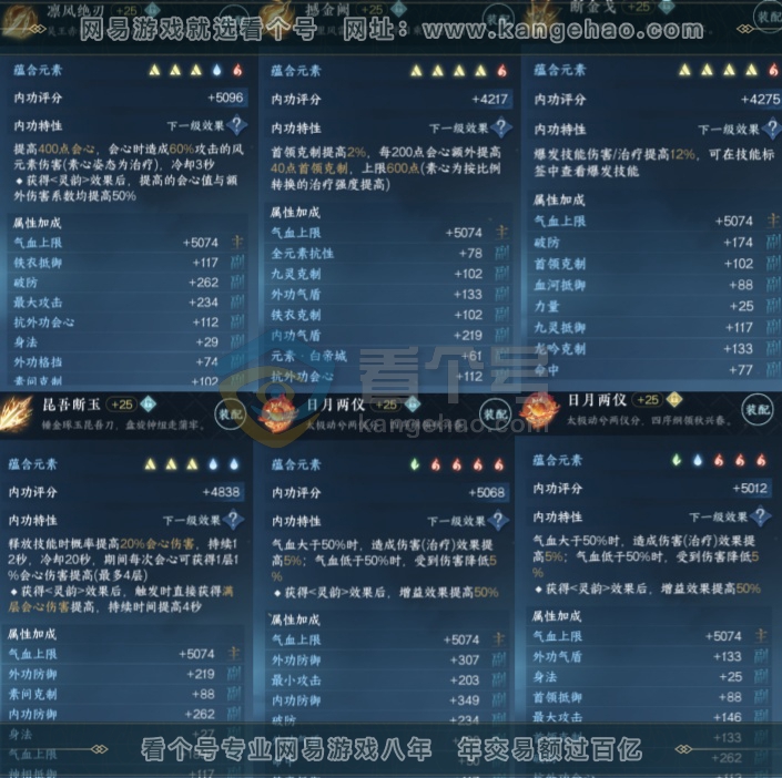 NSH216918逆水寒手游账号详情图5