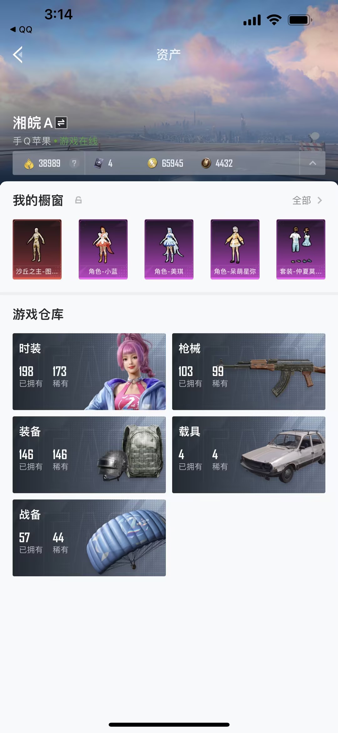 HP291862和平精英账号详情图3 HP291862和平精英账号详情图3