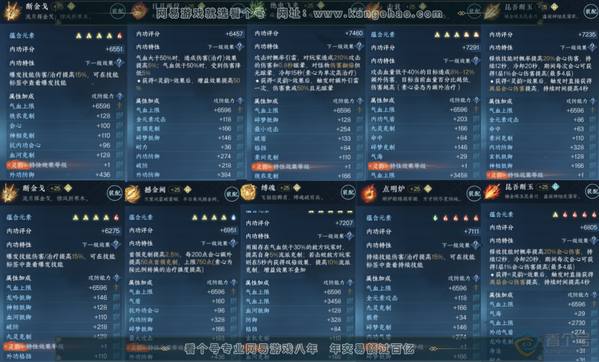 NSH220976逆水寒手游账号详情图5