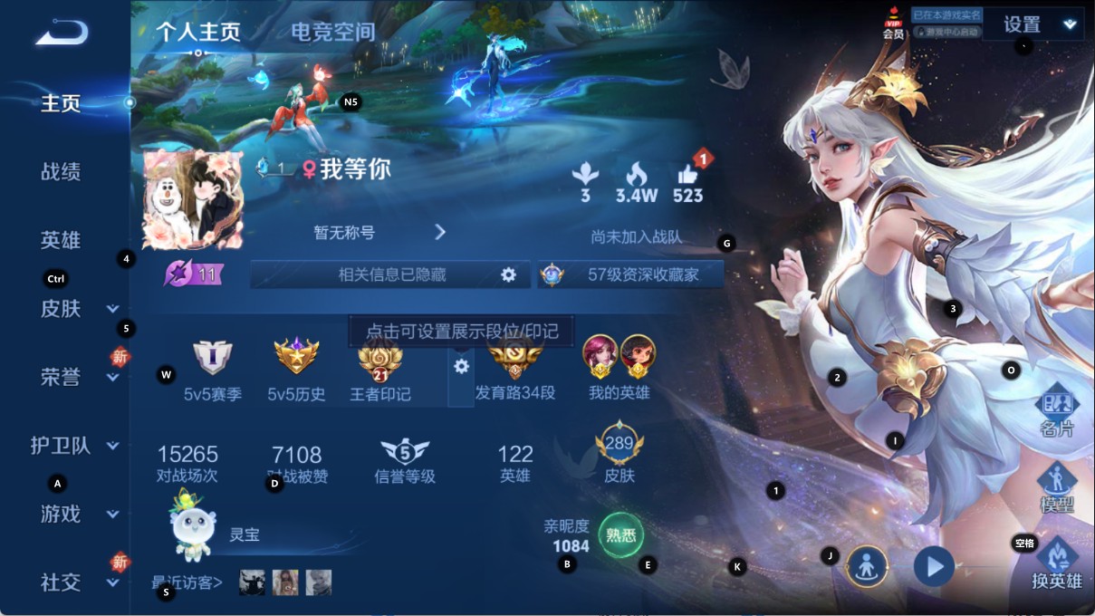 WZ34920王者荣耀账号详情图10
