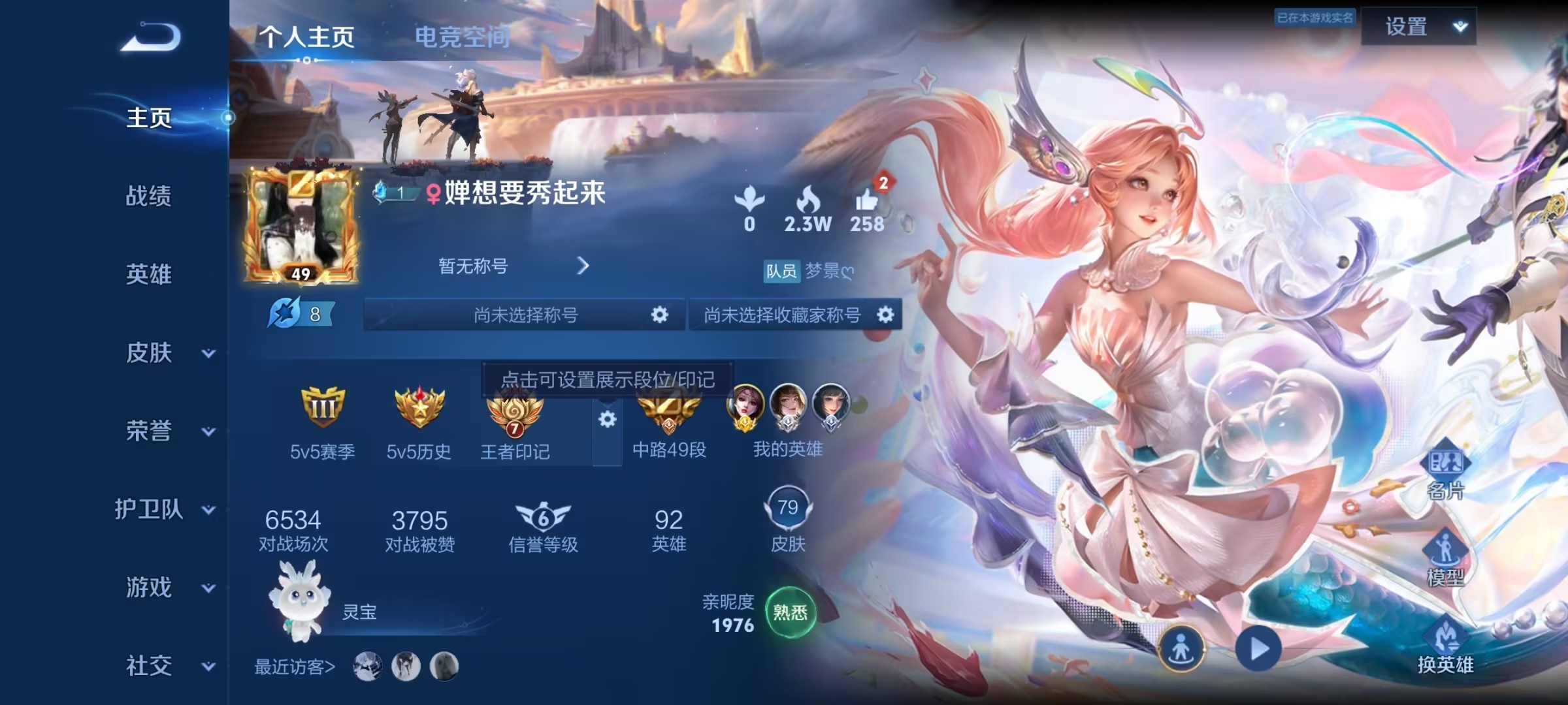 WZ38982王者荣耀账号详情图5