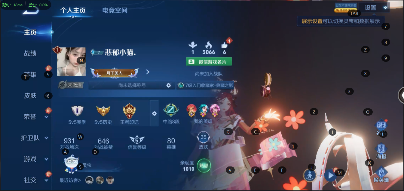 WZ311797王者荣耀账号详情图3