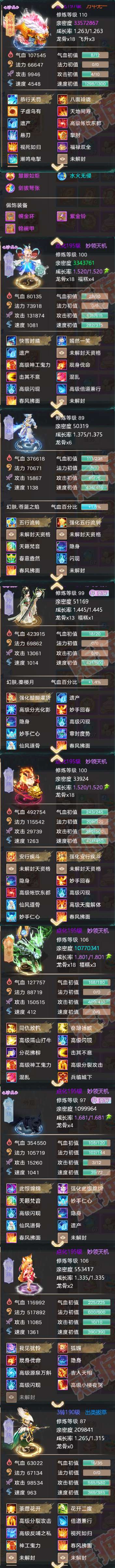 52365大话西游账号详情图5