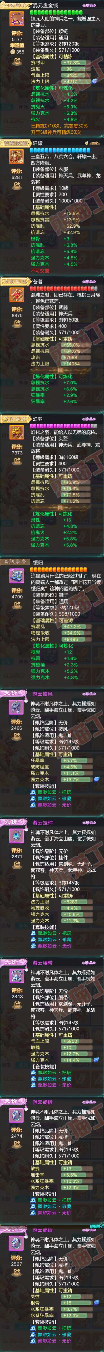 F6185大话西游账号详情图4 F6185大话西游账号详情图4
