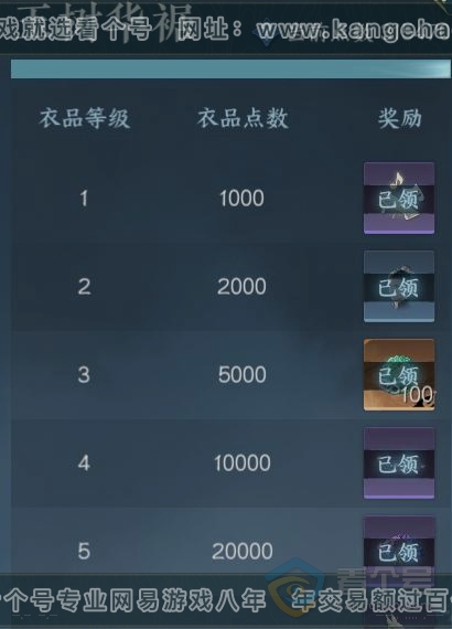 NSH32256逆水寒手游账号详情图27