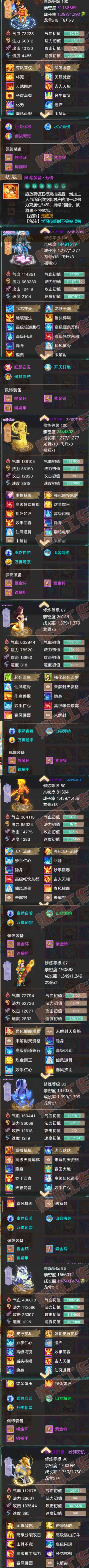 25803大话西游账号详情图4