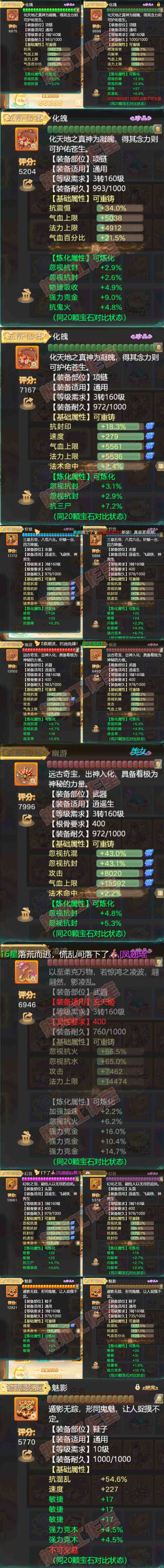 34601大话西游账号详情图4