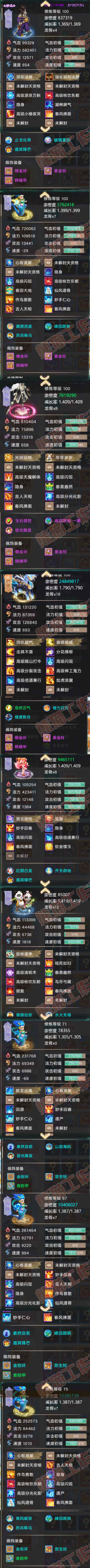 F6395大话西游账号详情图9