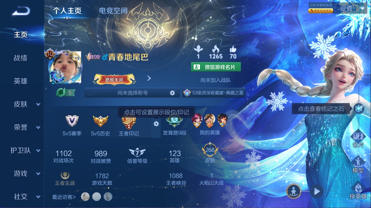 WZ349536王者荣耀账号详情图9