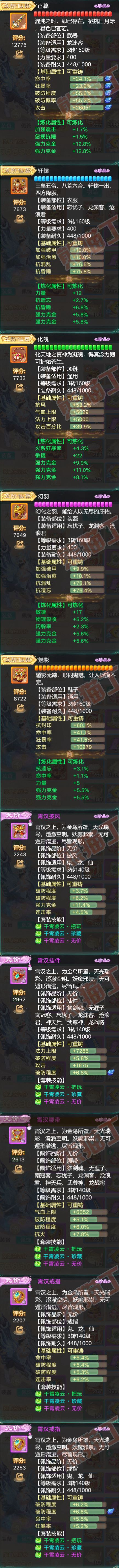 F6529大话西游账号详情图4