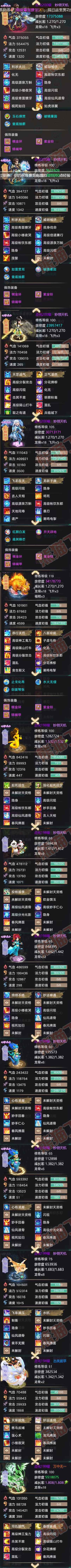 F6573大话西游账号详情图7