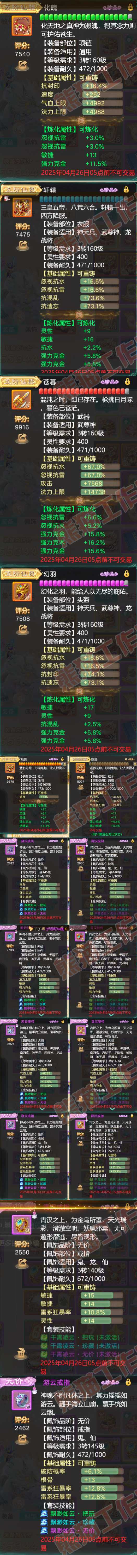 16136大话西游账号详情图4