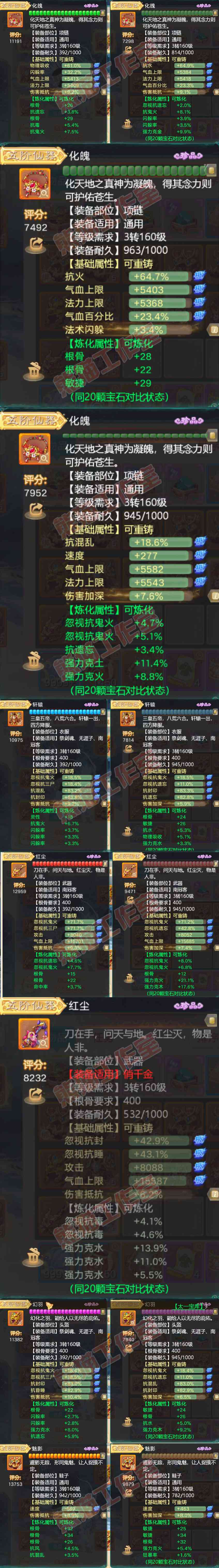 S2014大话西游账号详情图4