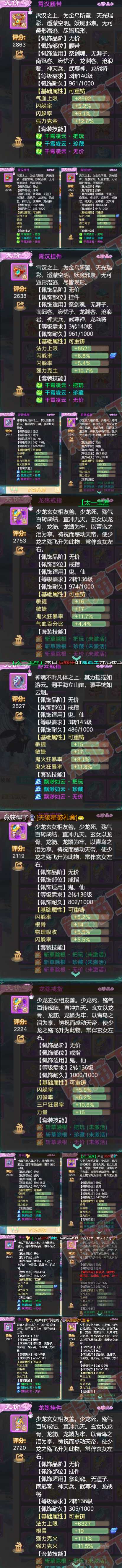 S2014大话西游账号详情图7