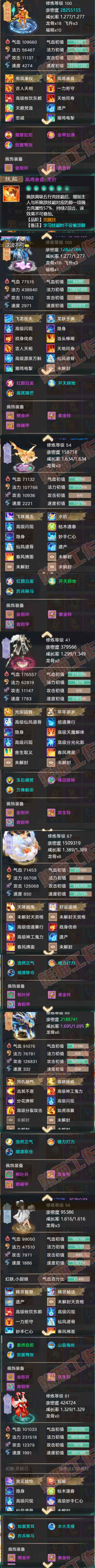 F6562大话西游账号详情图5