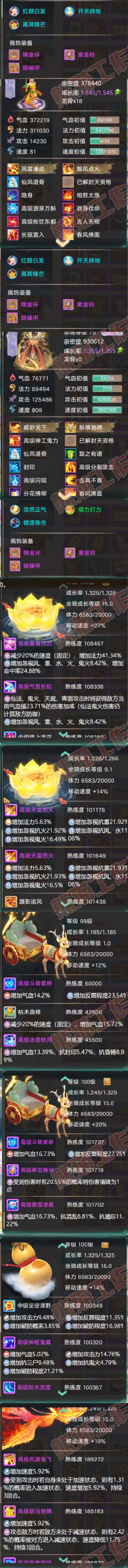 8691.大话西游账号详情图8