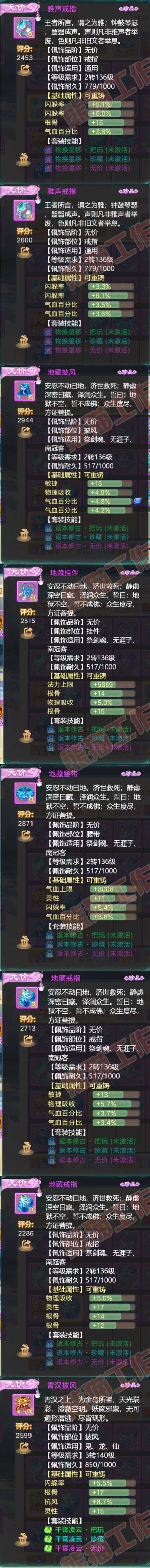 F6615大话西游账号详情图6