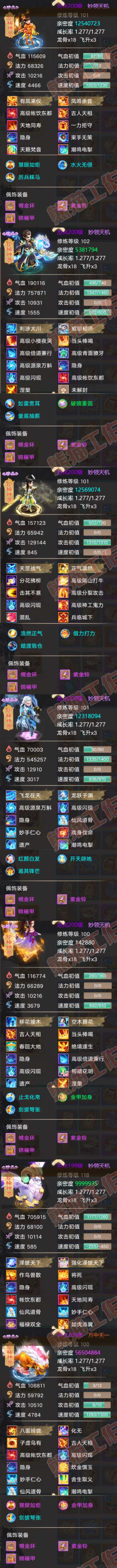 F6621大话西游账号详情图6