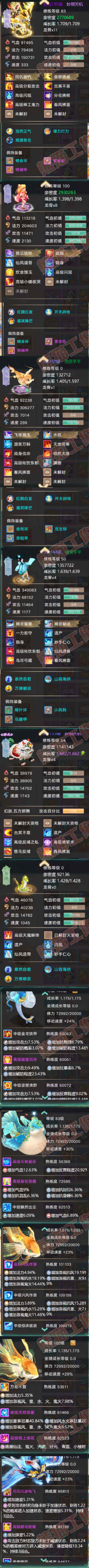 93087大话西游账号详情图6
