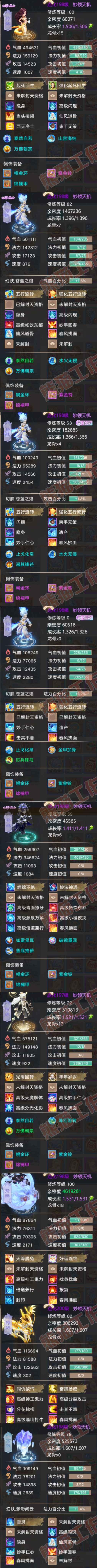 93089大话西游账号详情图6