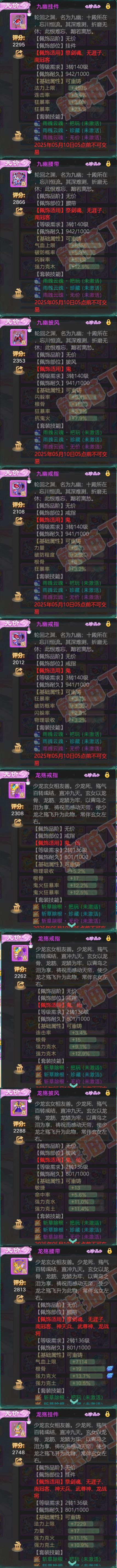 76357大话西游账号详情图5