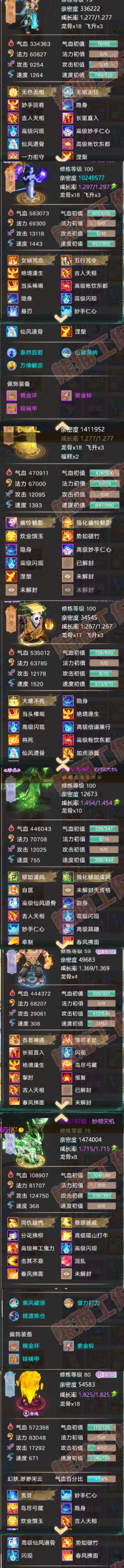 F6625大话西游账号详情图8