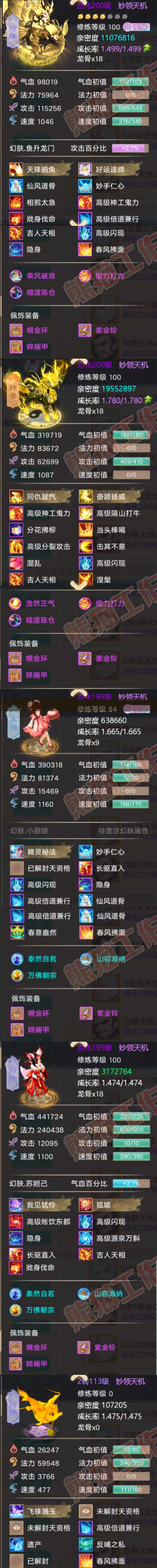 16171大话西游账号详情图13
