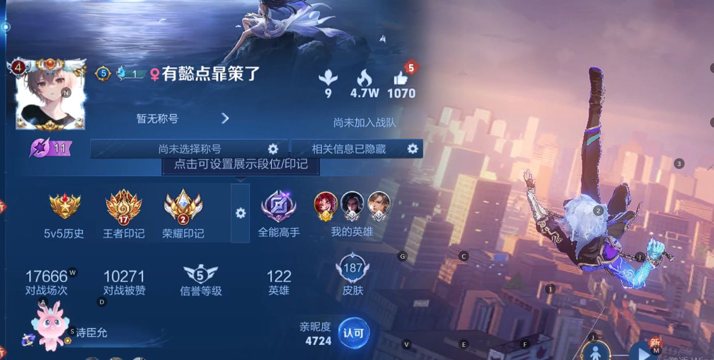 WZ380431王者荣耀账号详情图8 WZ380431王者荣耀账号详情图8