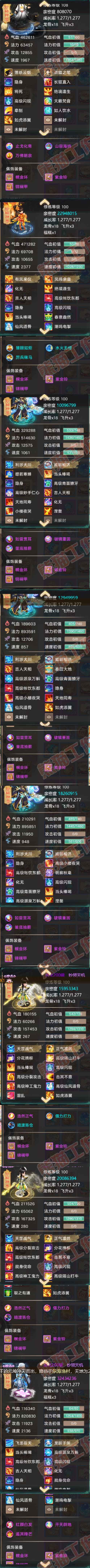 93115大话西游账号详情图7