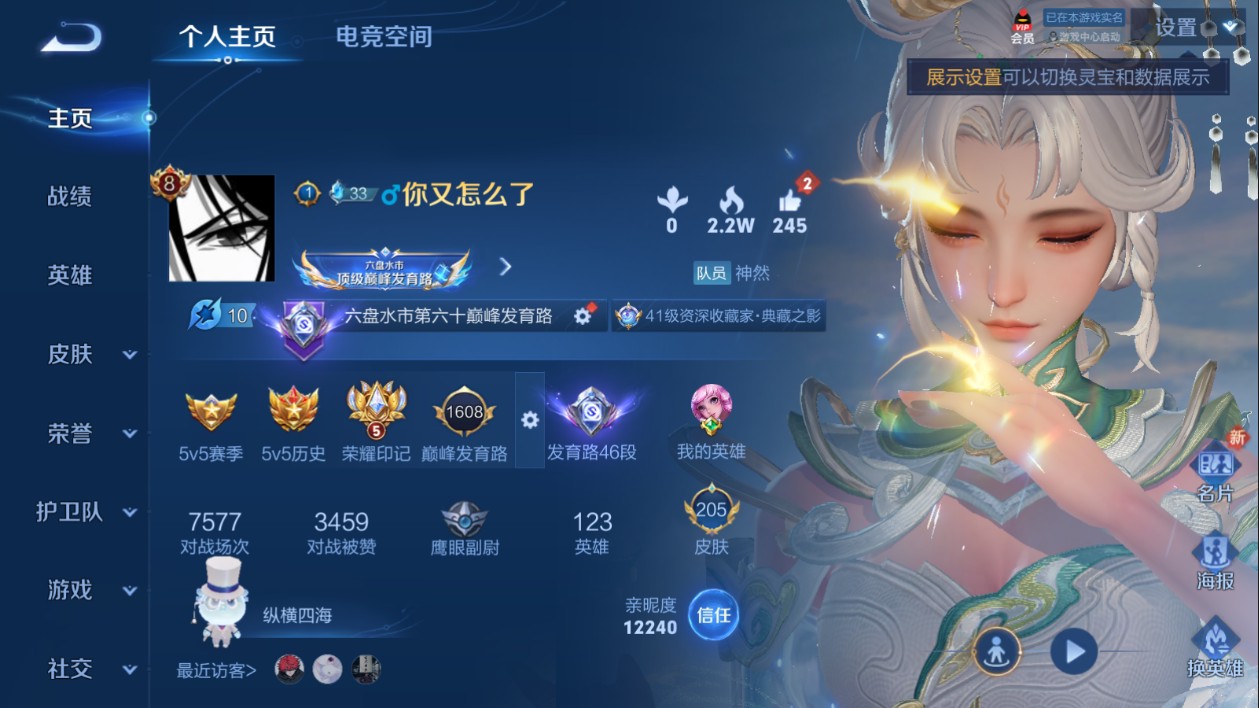 WZ386698王者荣耀账号详情图8 WZ386698王者荣耀账号详情图8