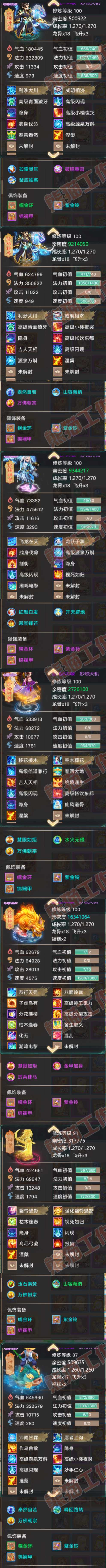 76368大话西游账号详情图5