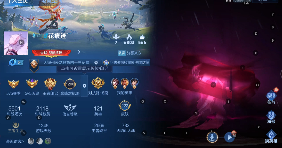 WZ386925王者荣耀账号详情图9