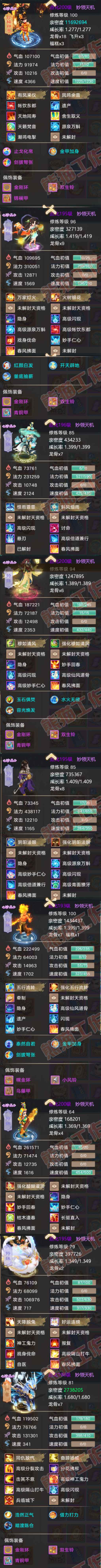 83208大话西游账号详情图5 83208大话西游账号详情图5