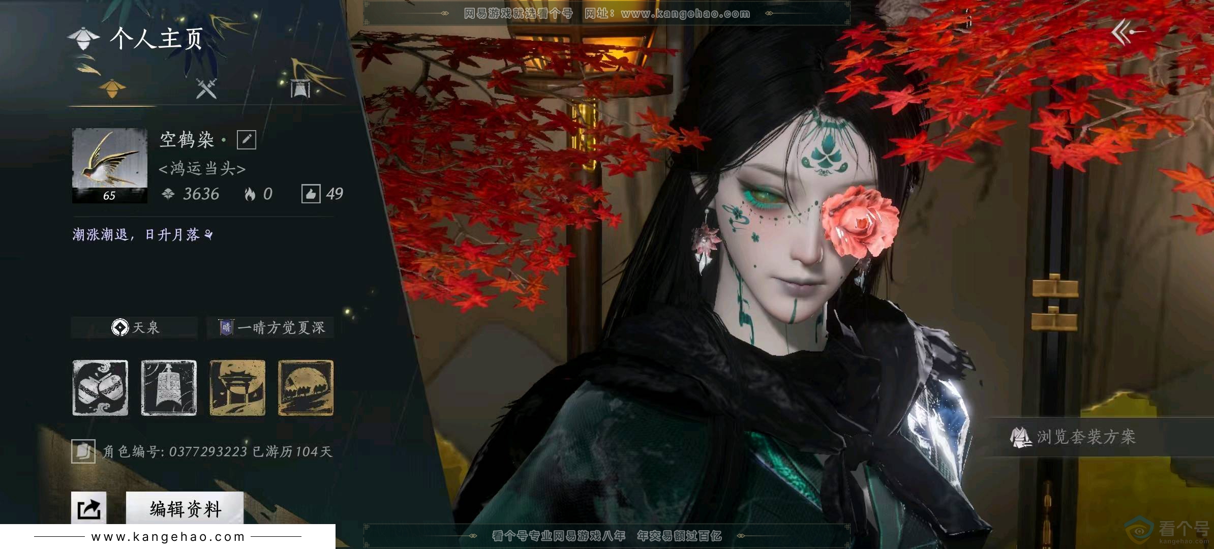 YYS30308燕云十六声账号详情图1